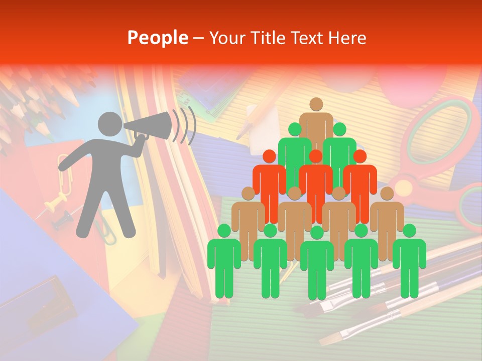 No People Accessories Learning PowerPoint Template