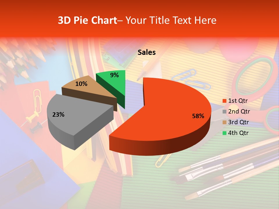 No People Accessories Learning PowerPoint Template