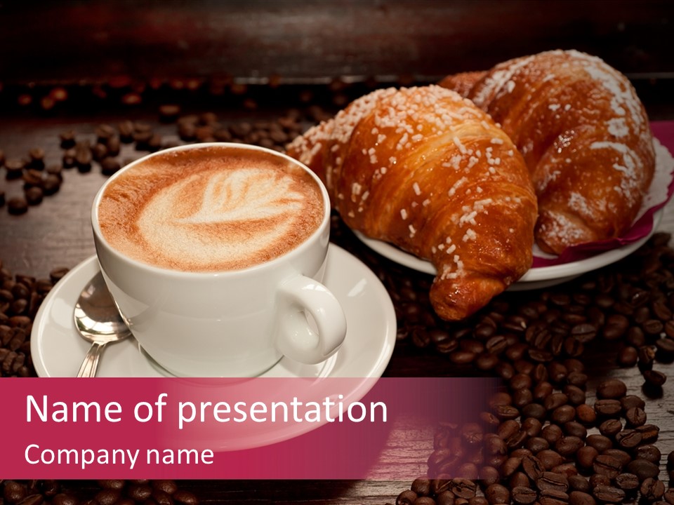 Cream Brown Morning PowerPoint Template