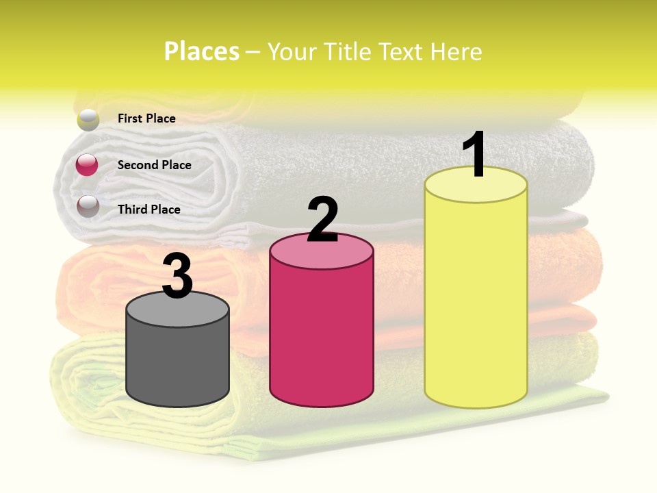 Folded Cloth Dry PowerPoint Template