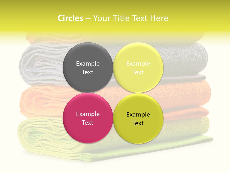 Folded Cloth Dry PowerPoint Template