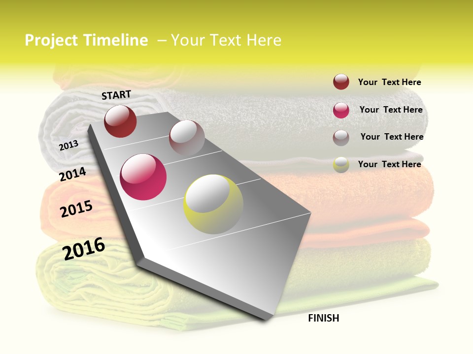 Folded Cloth Dry PowerPoint Template