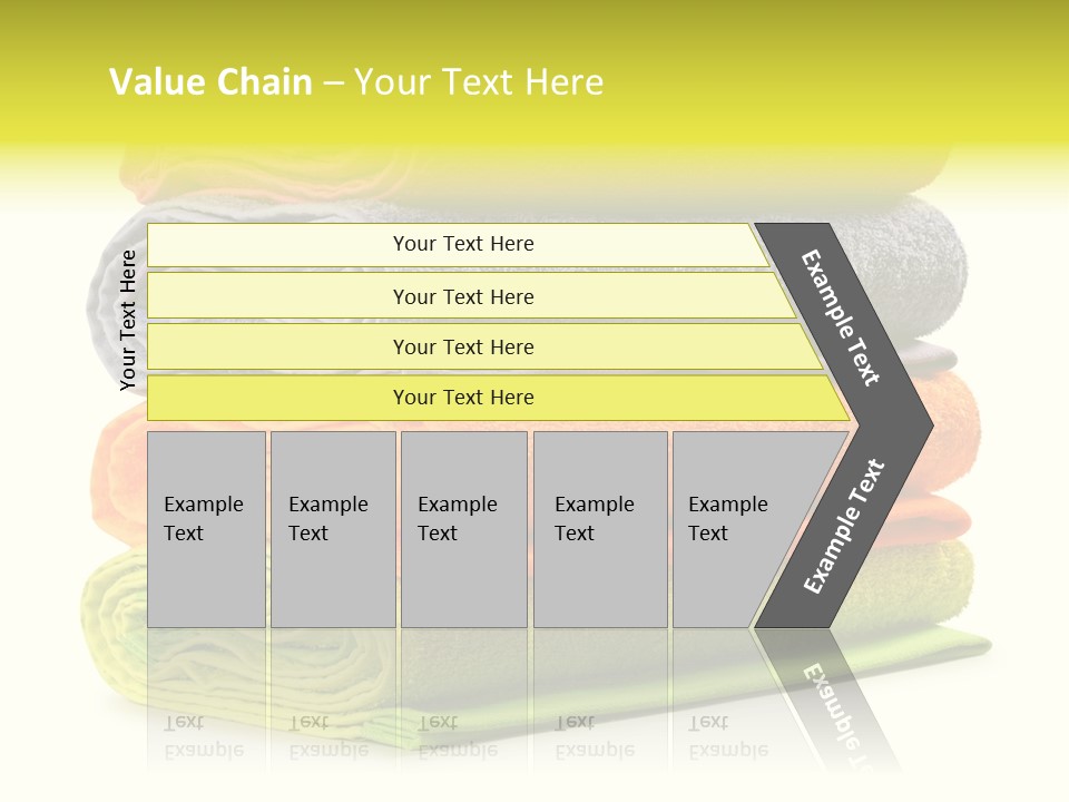 Folded Cloth Dry PowerPoint Template