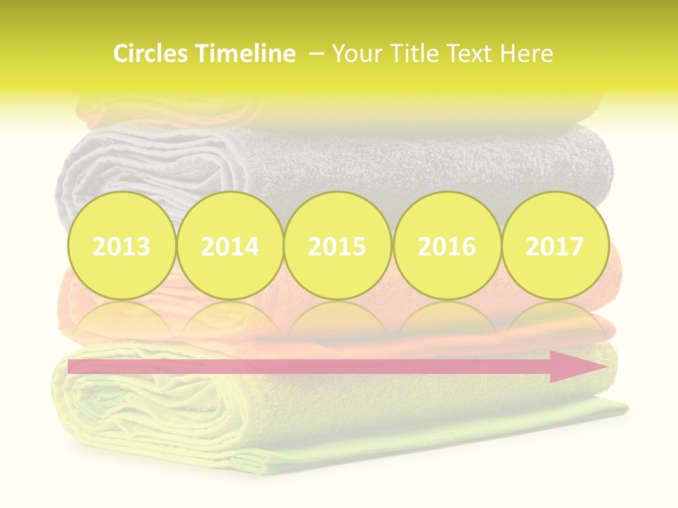 Folded Cloth Dry PowerPoint Template