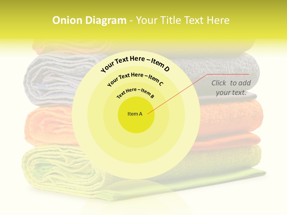 Folded Cloth Dry PowerPoint Template