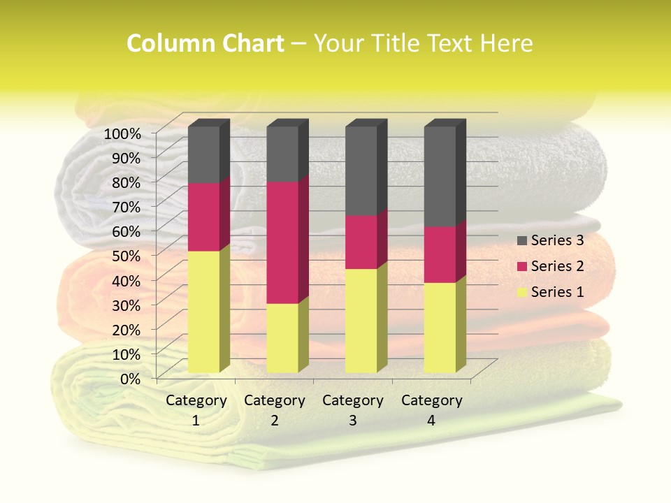 Folded Cloth Dry PowerPoint Template