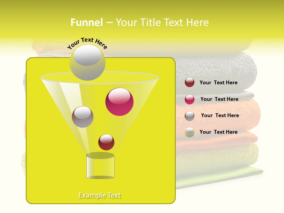 Folded Cloth Dry PowerPoint Template