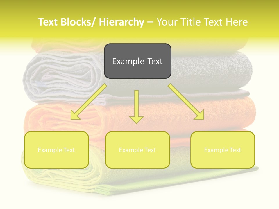 Folded Cloth Dry PowerPoint Template