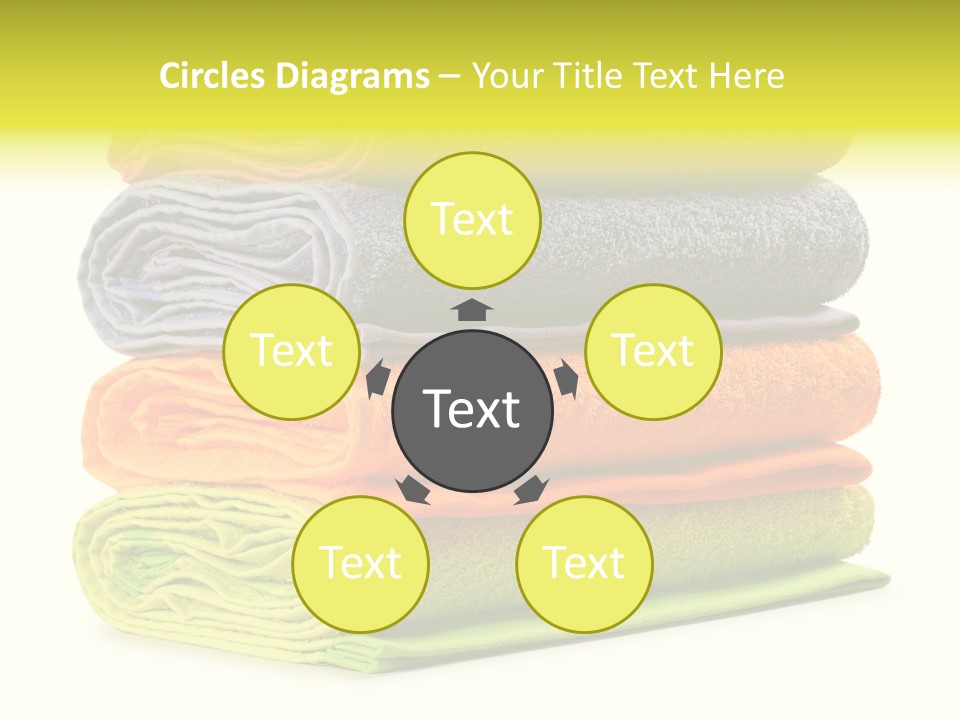 Folded Cloth Dry PowerPoint Template