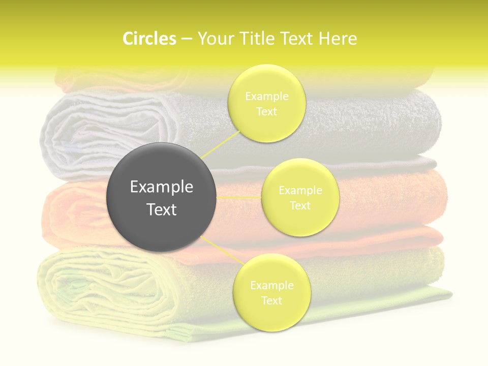 Folded Cloth Dry PowerPoint Template