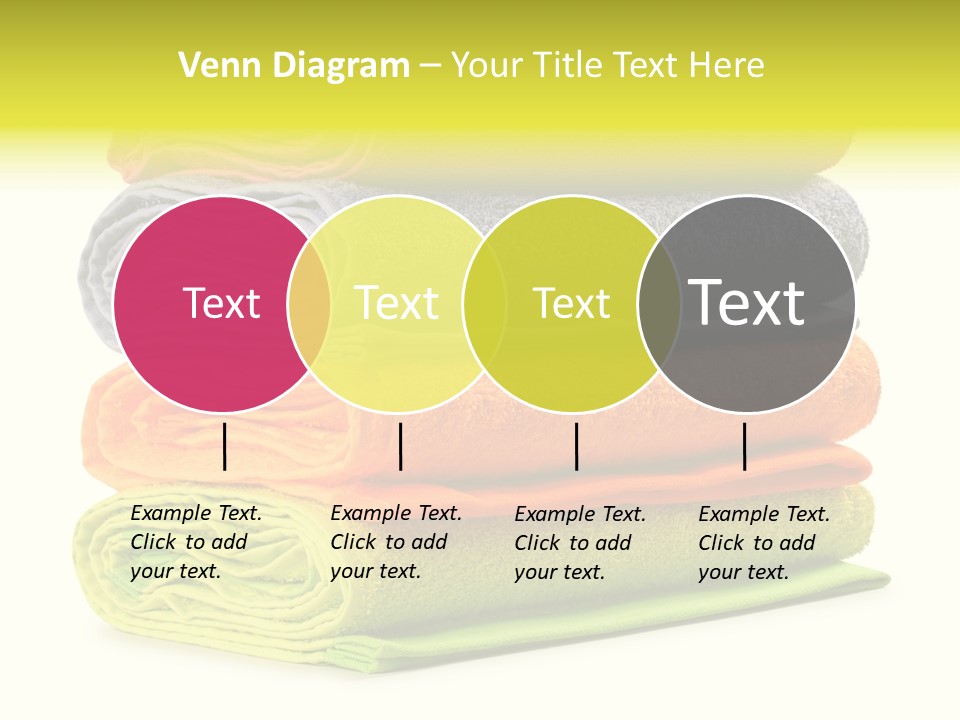 Folded Cloth Dry PowerPoint Template