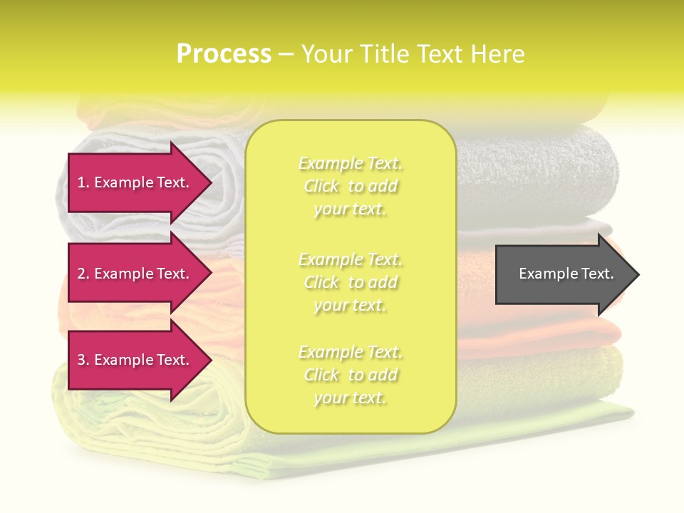 Folded Cloth Dry PowerPoint Template