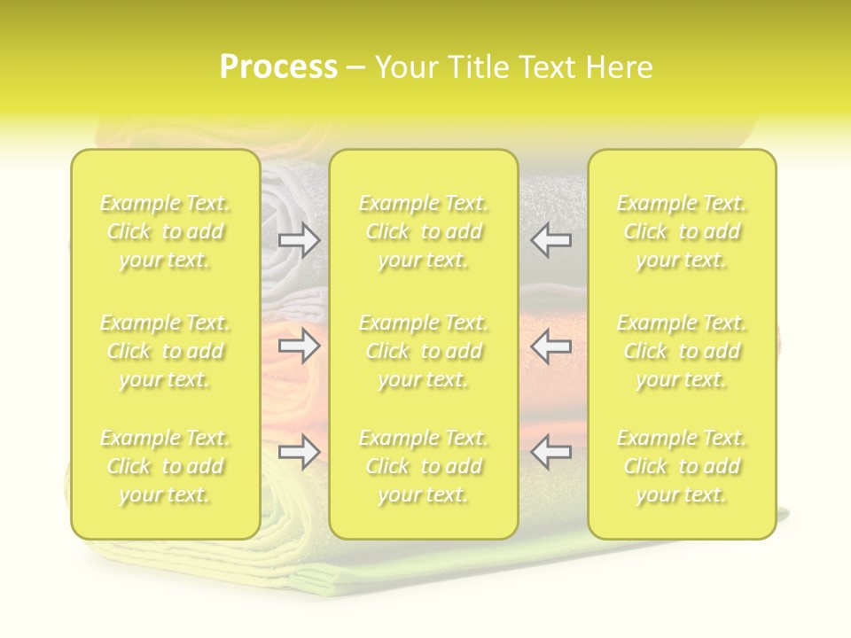 Folded Cloth Dry PowerPoint Template