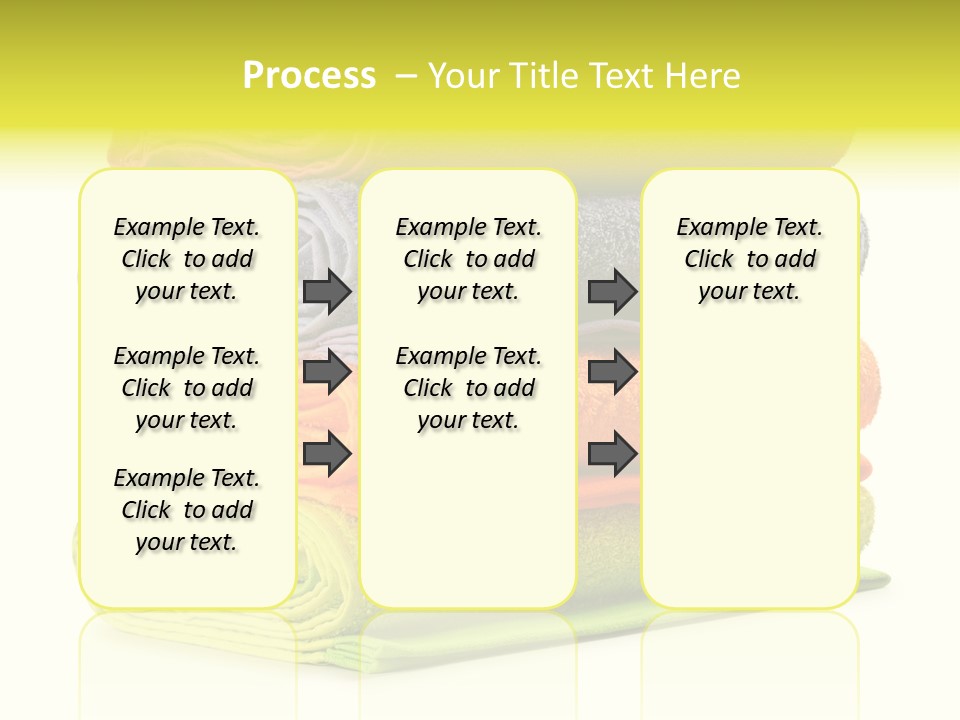 Folded Cloth Dry PowerPoint Template