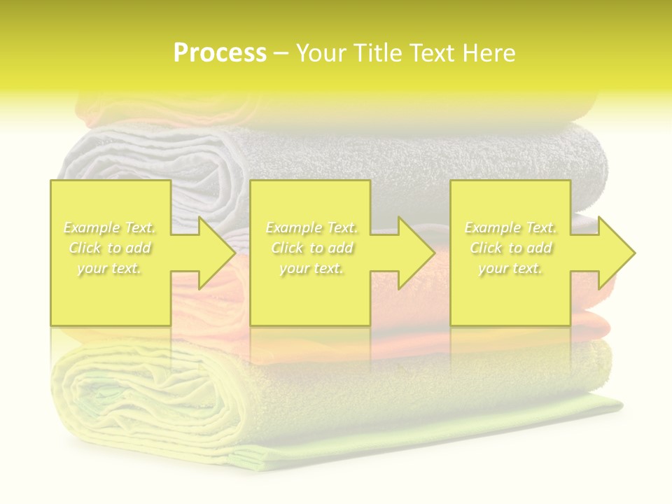 Folded Cloth Dry PowerPoint Template