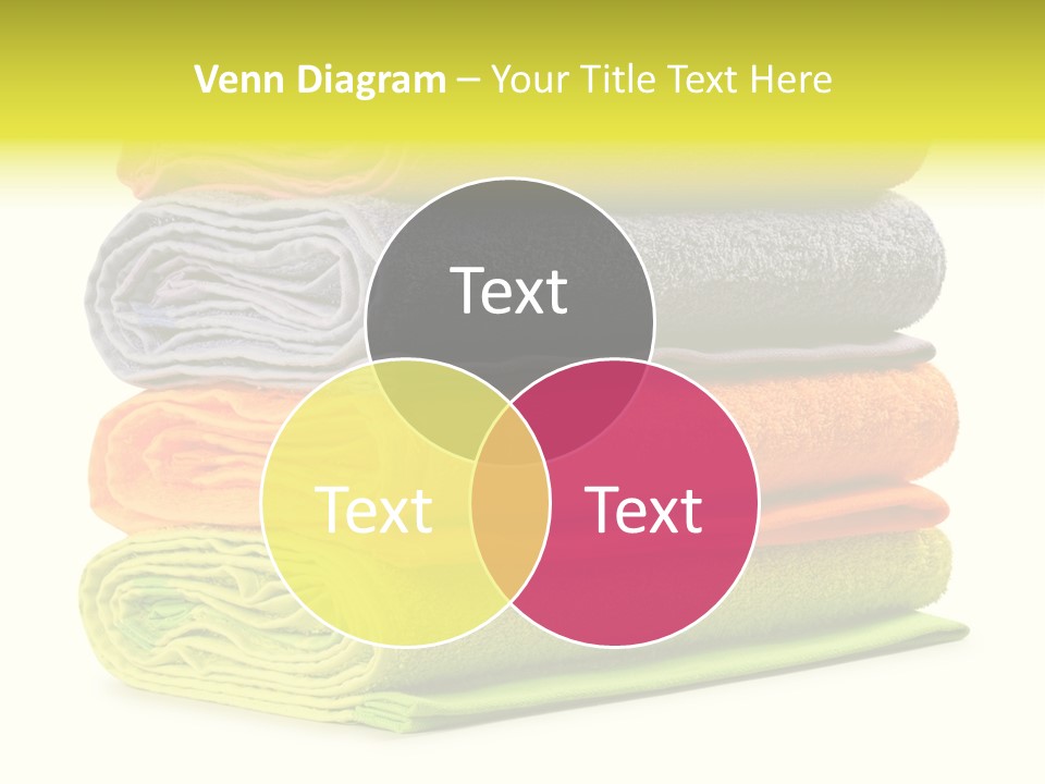 Folded Cloth Dry PowerPoint Template