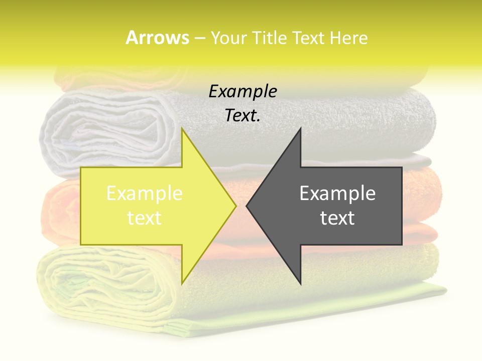 Folded Cloth Dry PowerPoint Template