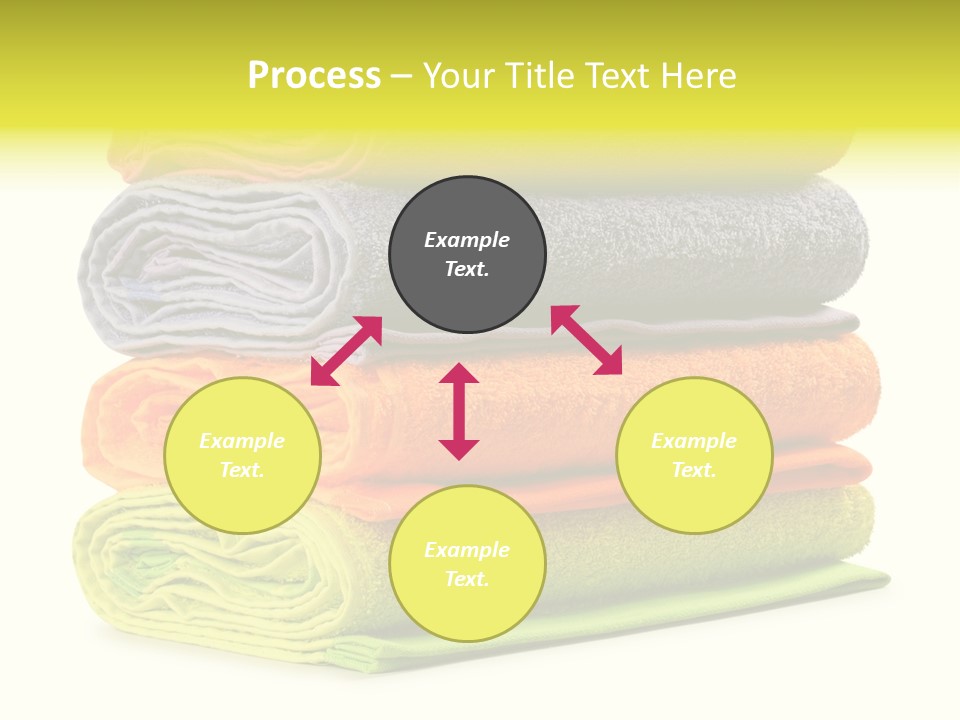 Folded Cloth Dry PowerPoint Template