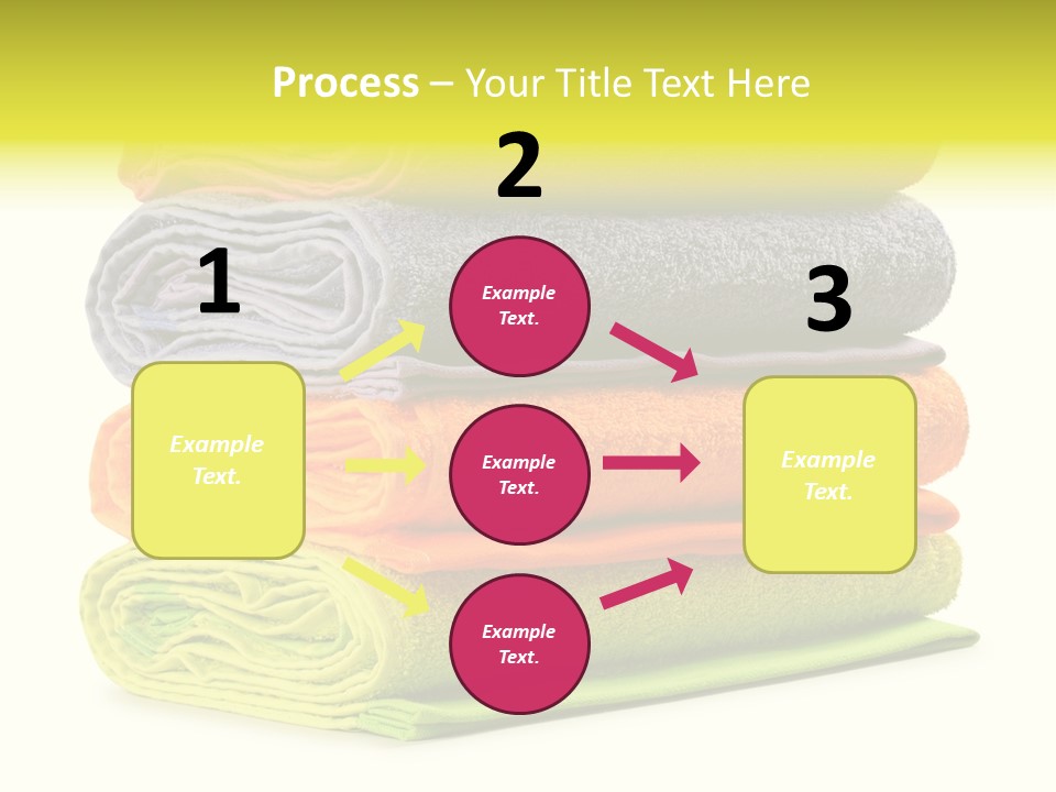 Folded Cloth Dry PowerPoint Template
