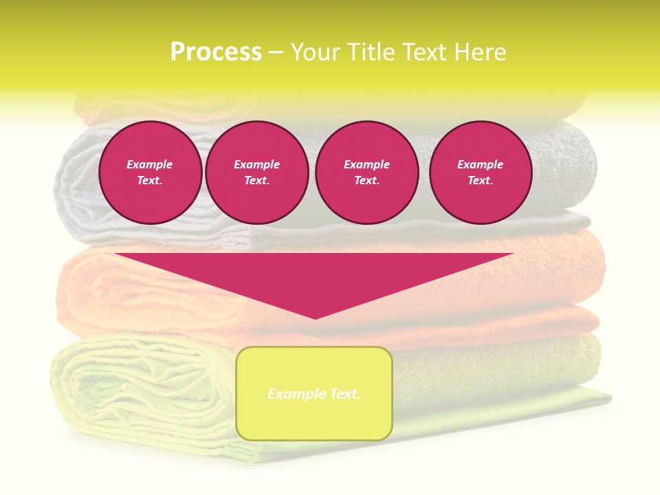 Folded Cloth Dry PowerPoint Template