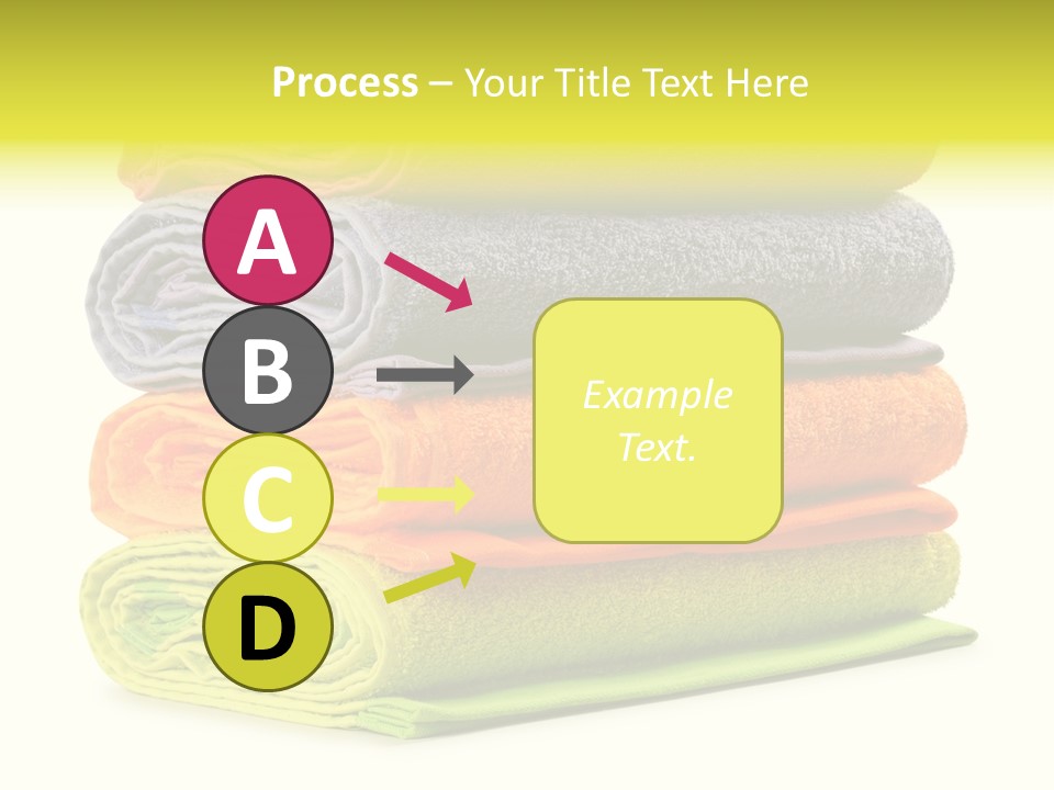 Folded Cloth Dry PowerPoint Template