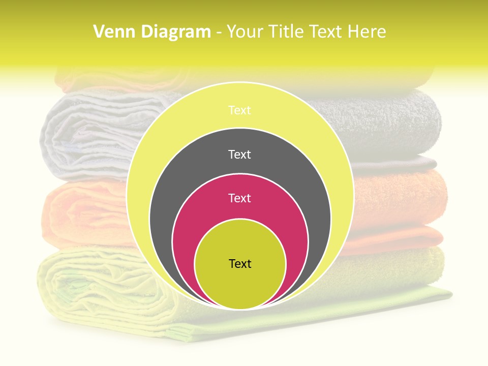 Folded Cloth Dry PowerPoint Template