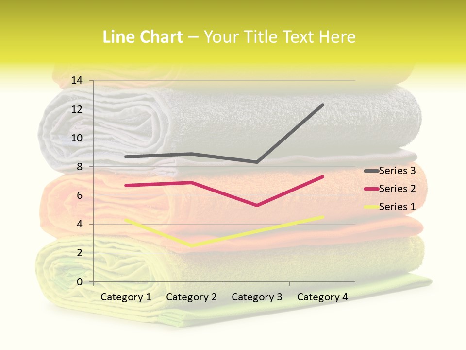 Folded Cloth Dry PowerPoint Template