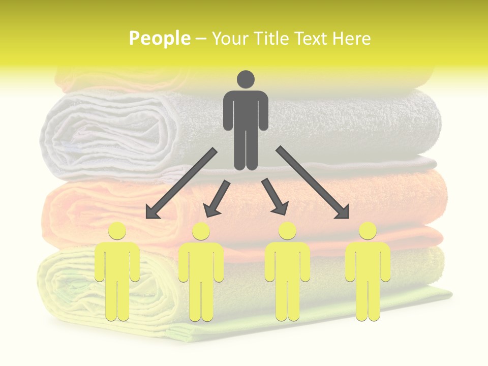 Folded Cloth Dry PowerPoint Template