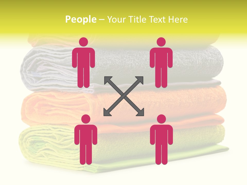 Folded Cloth Dry PowerPoint Template