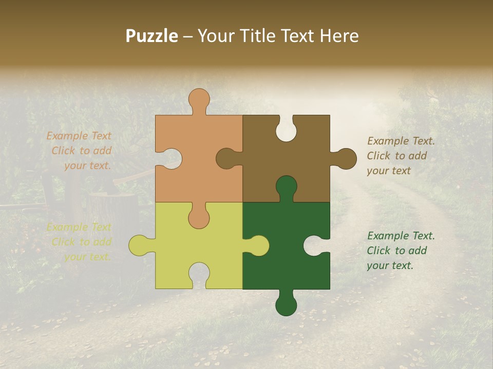 Old Fantasy Background PowerPoint Template