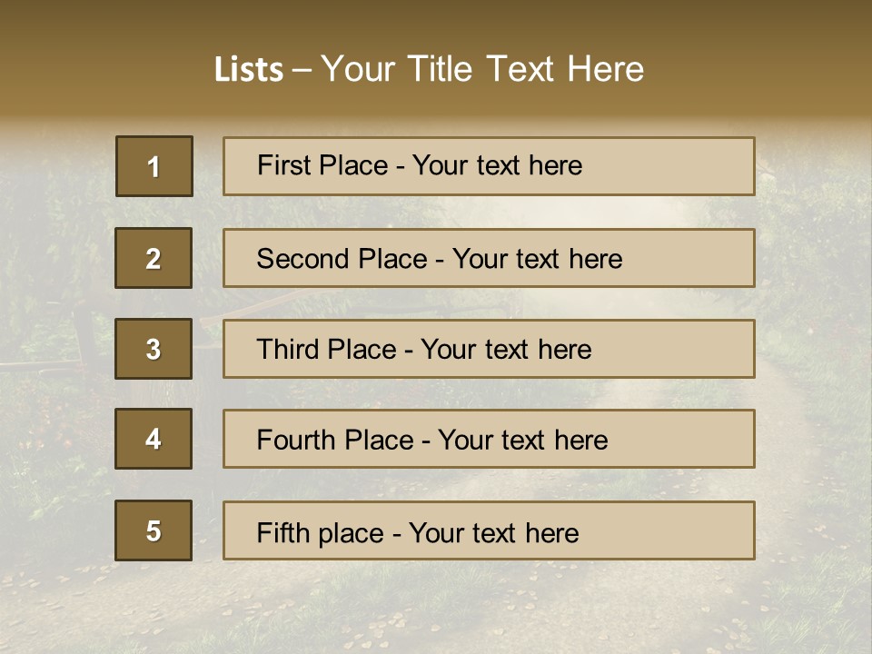 Old Fantasy Background PowerPoint Template