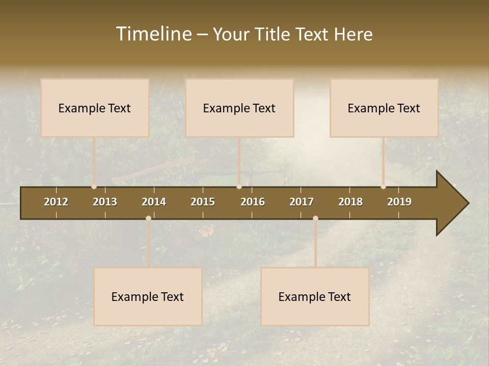Old Fantasy Background PowerPoint Template
