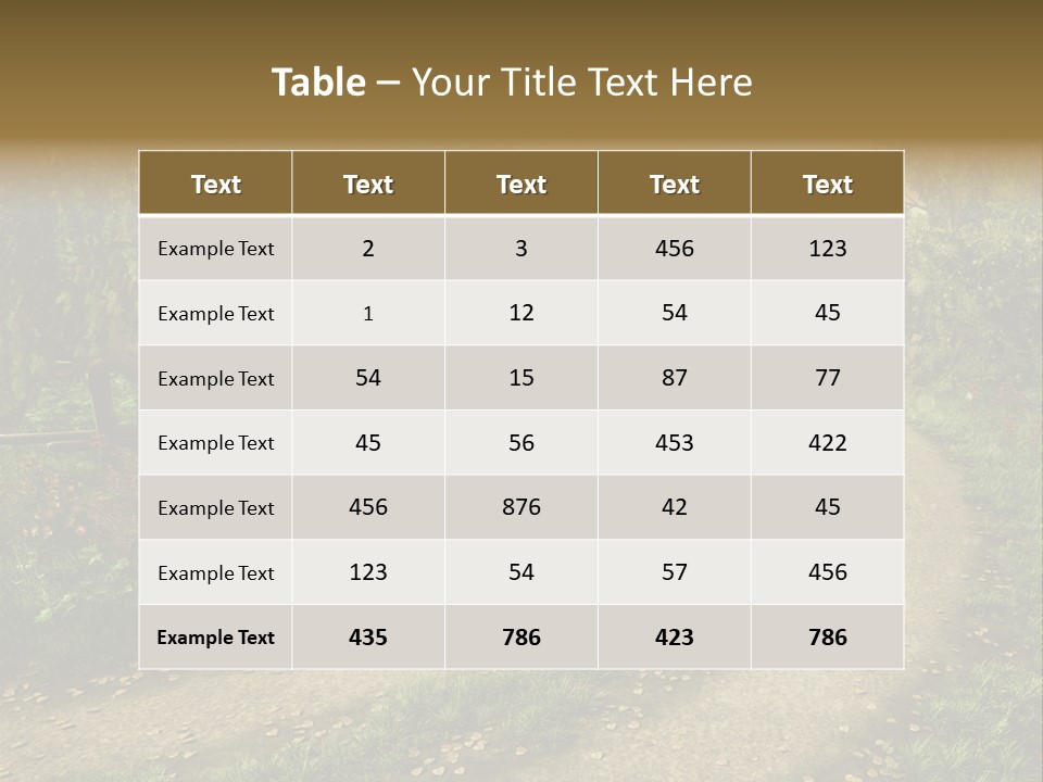 Old Fantasy Background PowerPoint Template