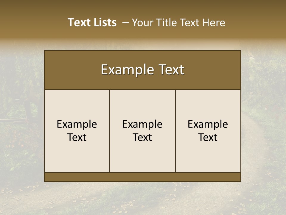 Old Fantasy Background PowerPoint Template