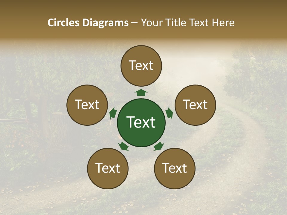 Old Fantasy Background PowerPoint Template