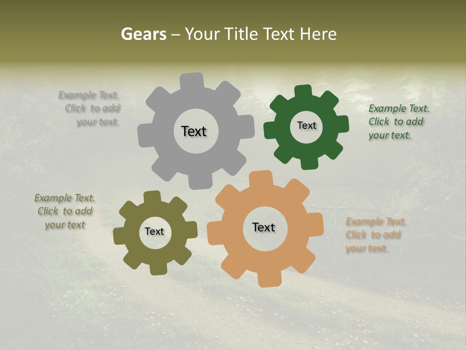 Old Seasonal Fog PowerPoint Template