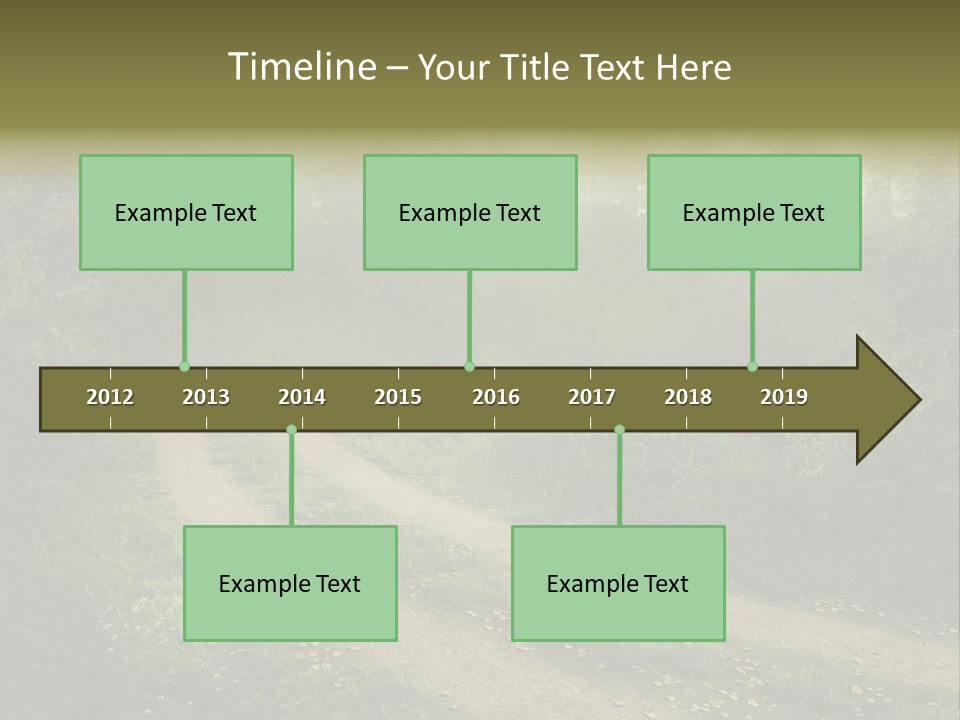 Old Seasonal Fog PowerPoint Template
