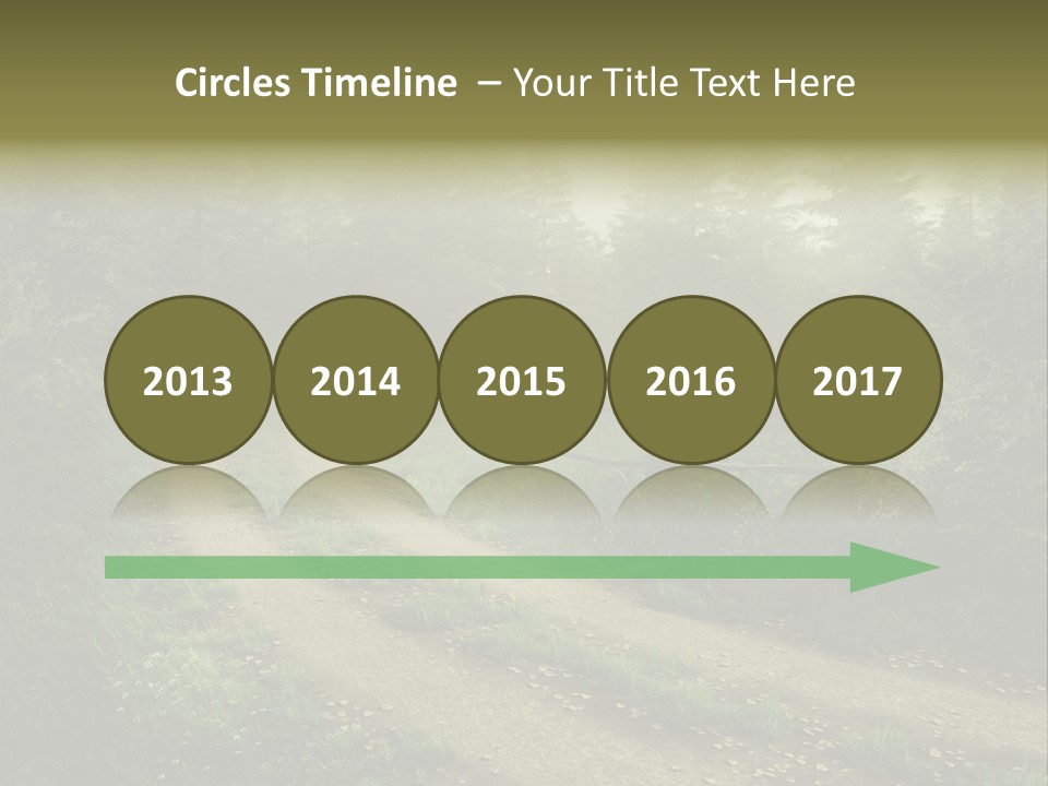 Old Seasonal Fog PowerPoint Template