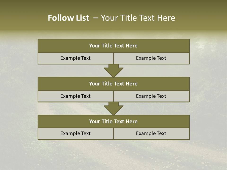 Old Seasonal Fog PowerPoint Template