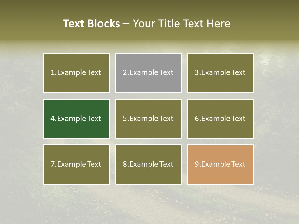 Old Seasonal Fog PowerPoint Template