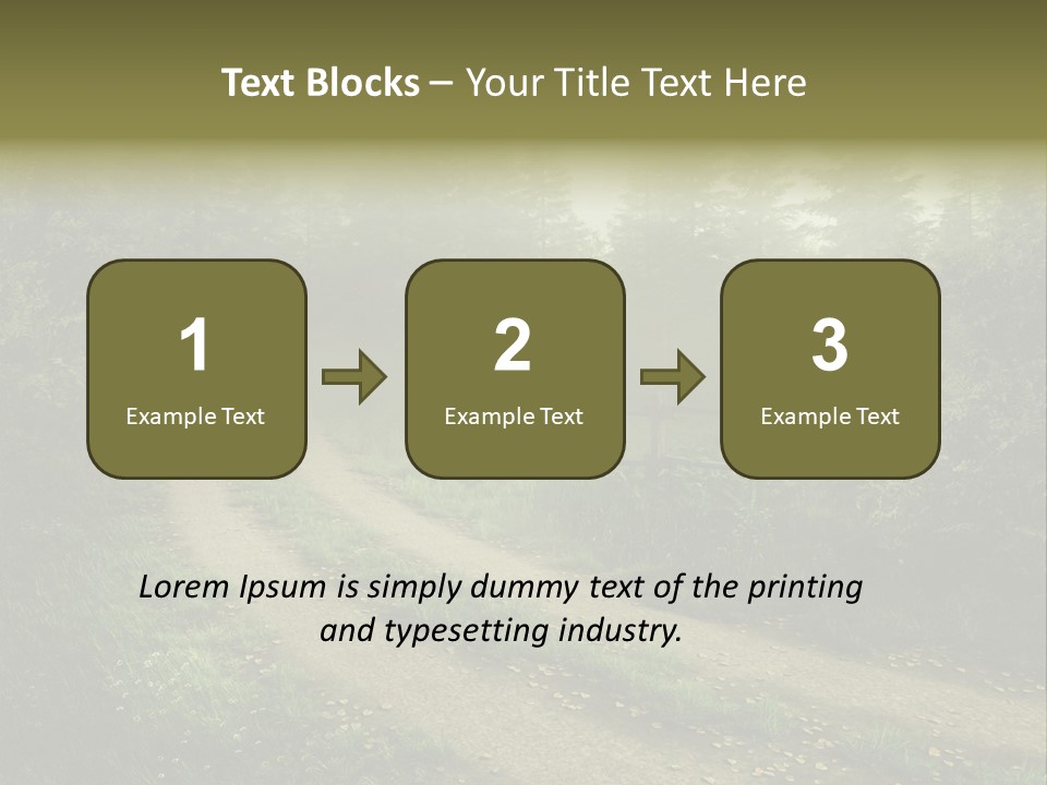 Old Seasonal Fog PowerPoint Template