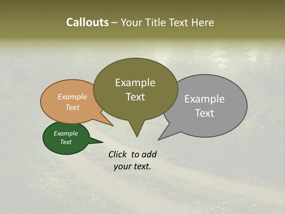 Old Seasonal Fog PowerPoint Template