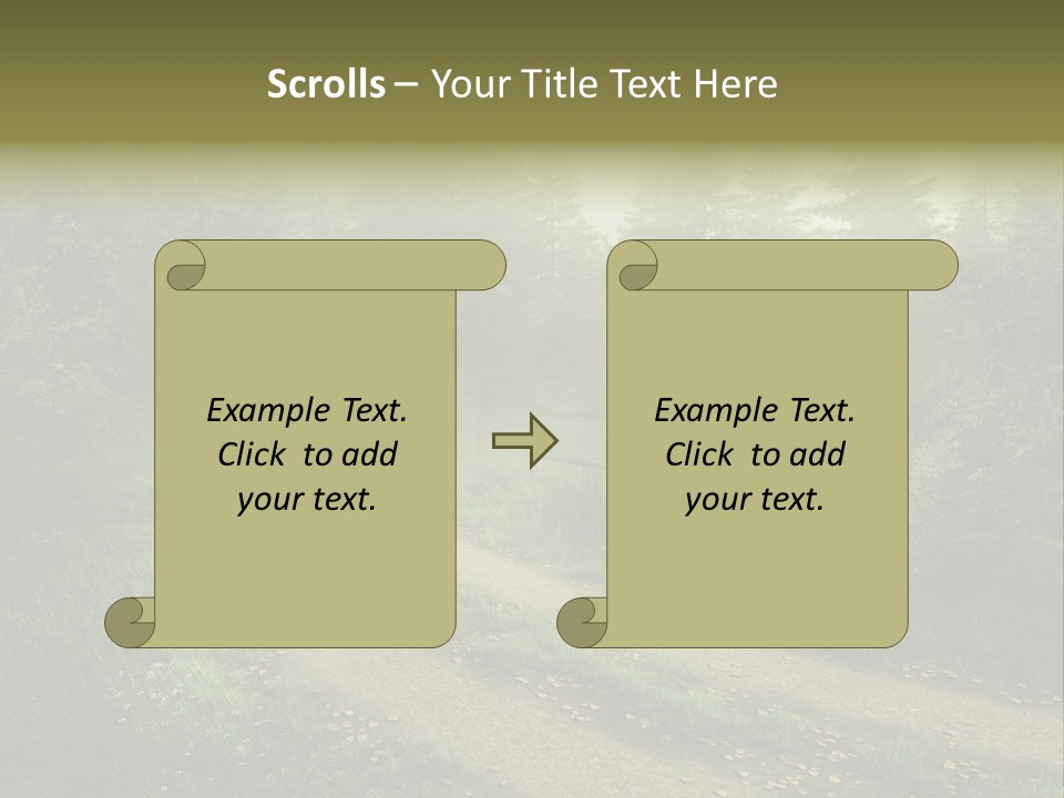 Old Seasonal Fog PowerPoint Template