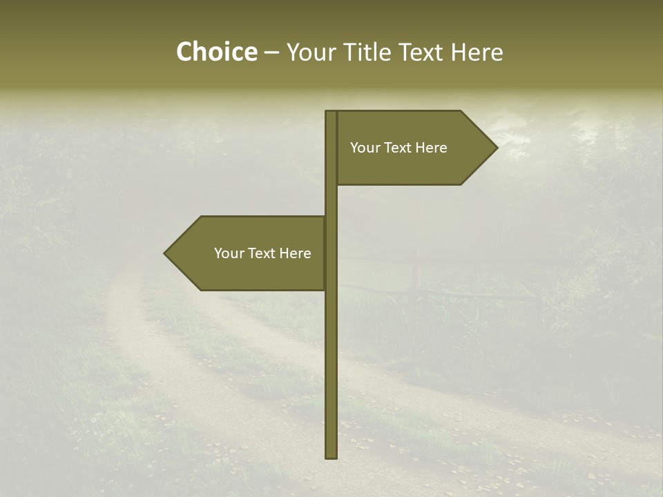 Old Seasonal Fog PowerPoint Template