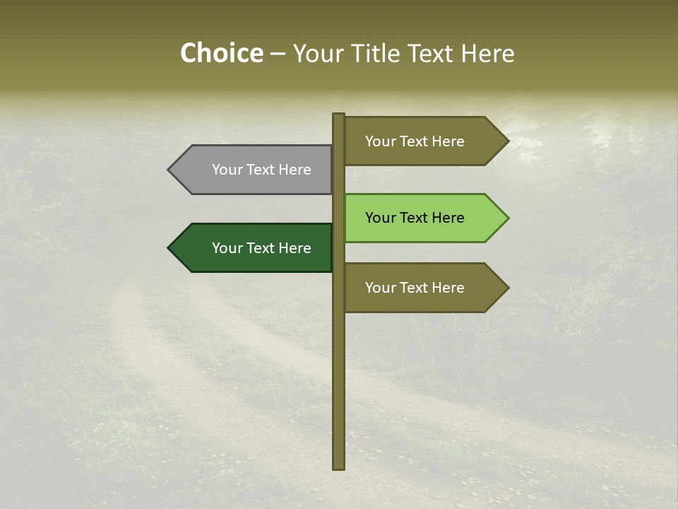 Old Seasonal Fog PowerPoint Template