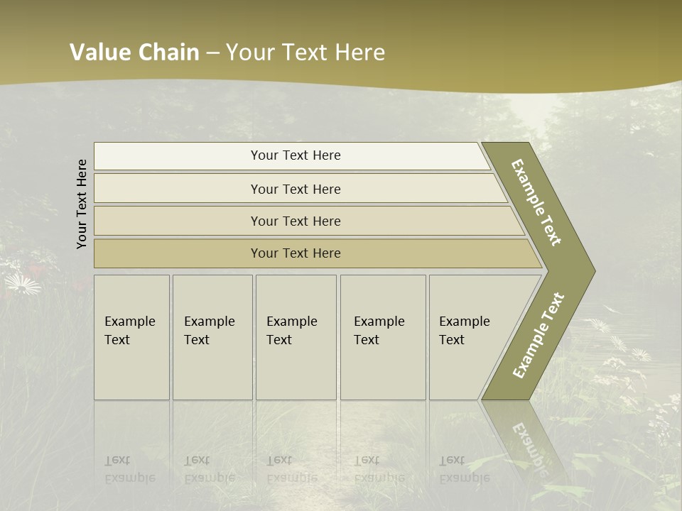 Seasonal Landscape Fantasy PowerPoint Template