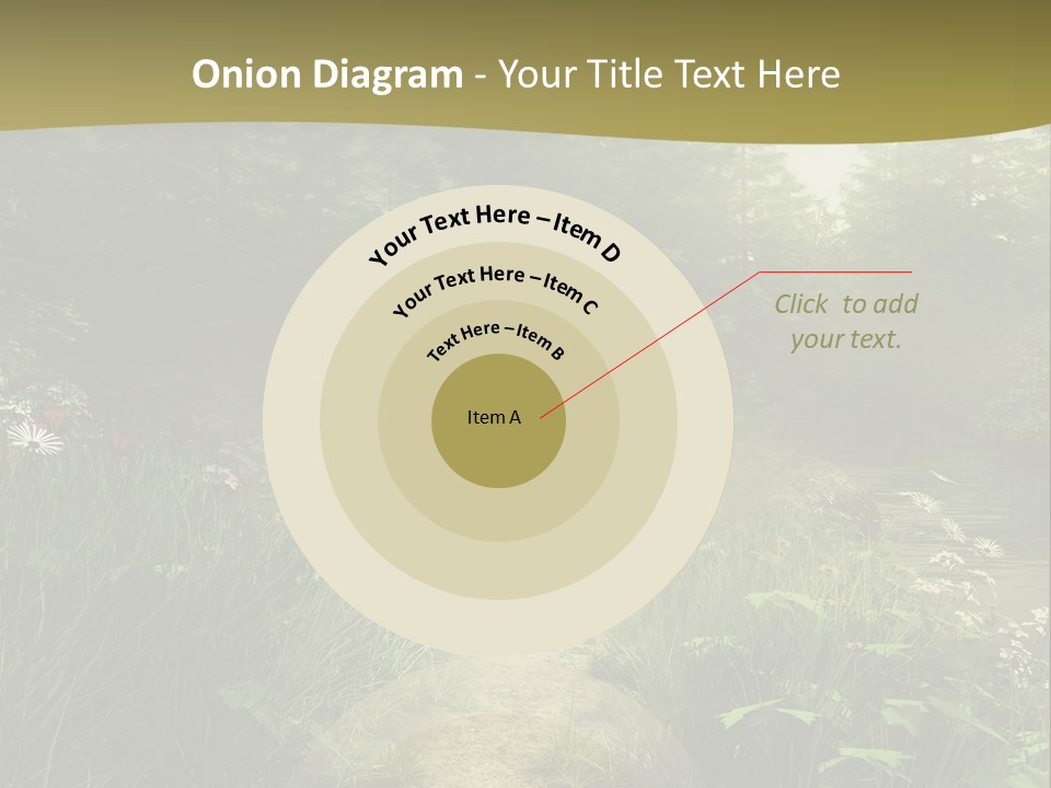 Seasonal Landscape Fantasy PowerPoint Template