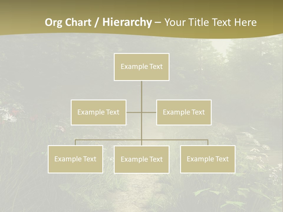 Seasonal Landscape Fantasy PowerPoint Template