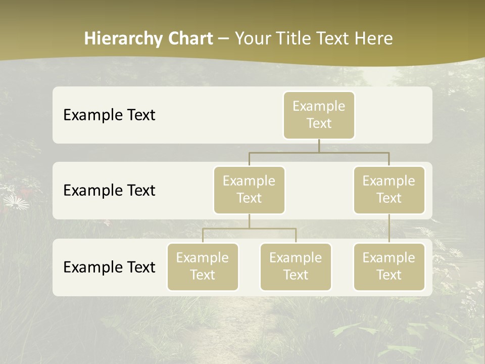 Seasonal Landscape Fantasy PowerPoint Template
