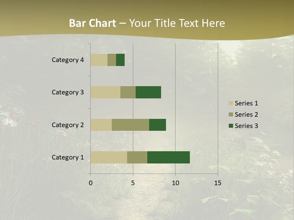 Seasonal Landscape Fantasy PowerPoint Template